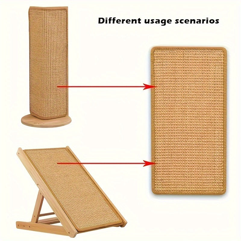 Sturdy Sisal Cat Scratcher Sofa-Safe Design for Cats