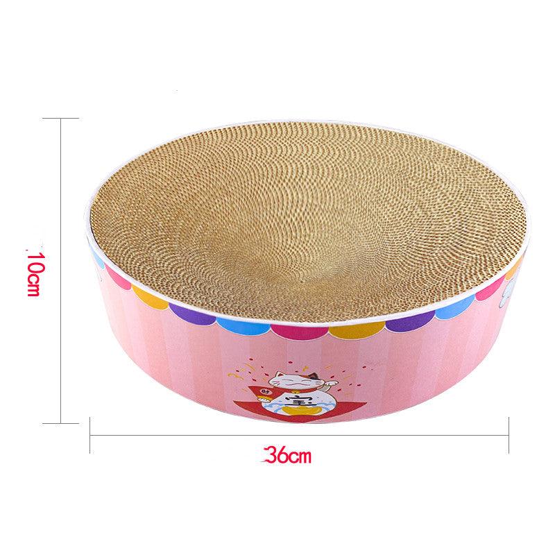 Kitty Claws Corrugated Cat Scratcher Toy