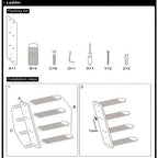 Elevated Wooden Cat Climbing Shelf