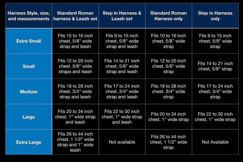 DOG HARNESS - LIGHT BLUE