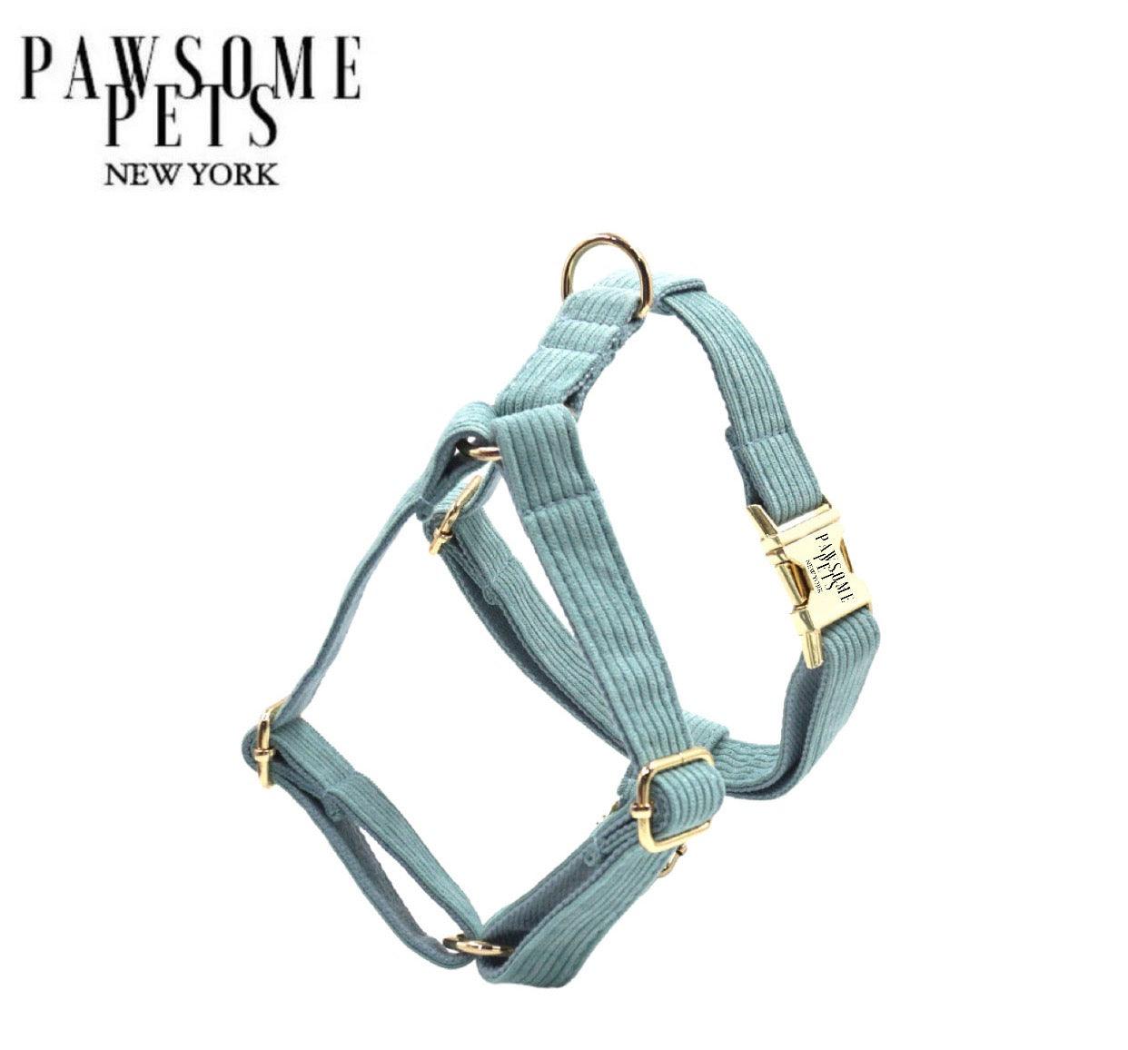 DOG HARNESS - LIGHT BLUE