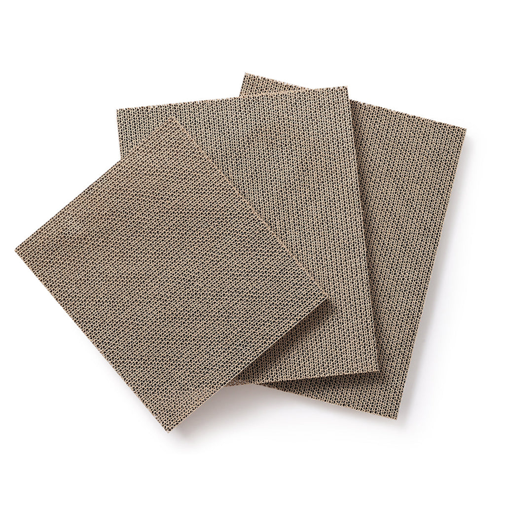 Refill Scratch Pad Pack for Vertical (L-Shaped) Cat Scratcher Box