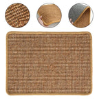 Premium Natural Sisal Cat Scratcher Mat: Durable Protection for Your Furniture